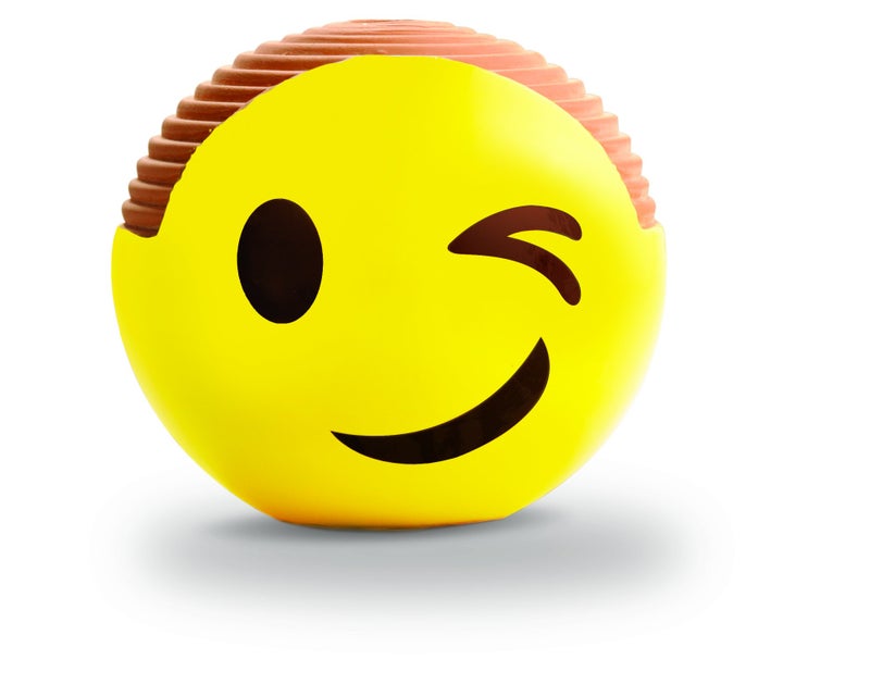 Chia Pet Emoji Winky with Seed Pack, Decorative Pottery Planter, Easy to Do and Fun to Grow, Novelty Gift, Perfect for Any Occasion - Image 2